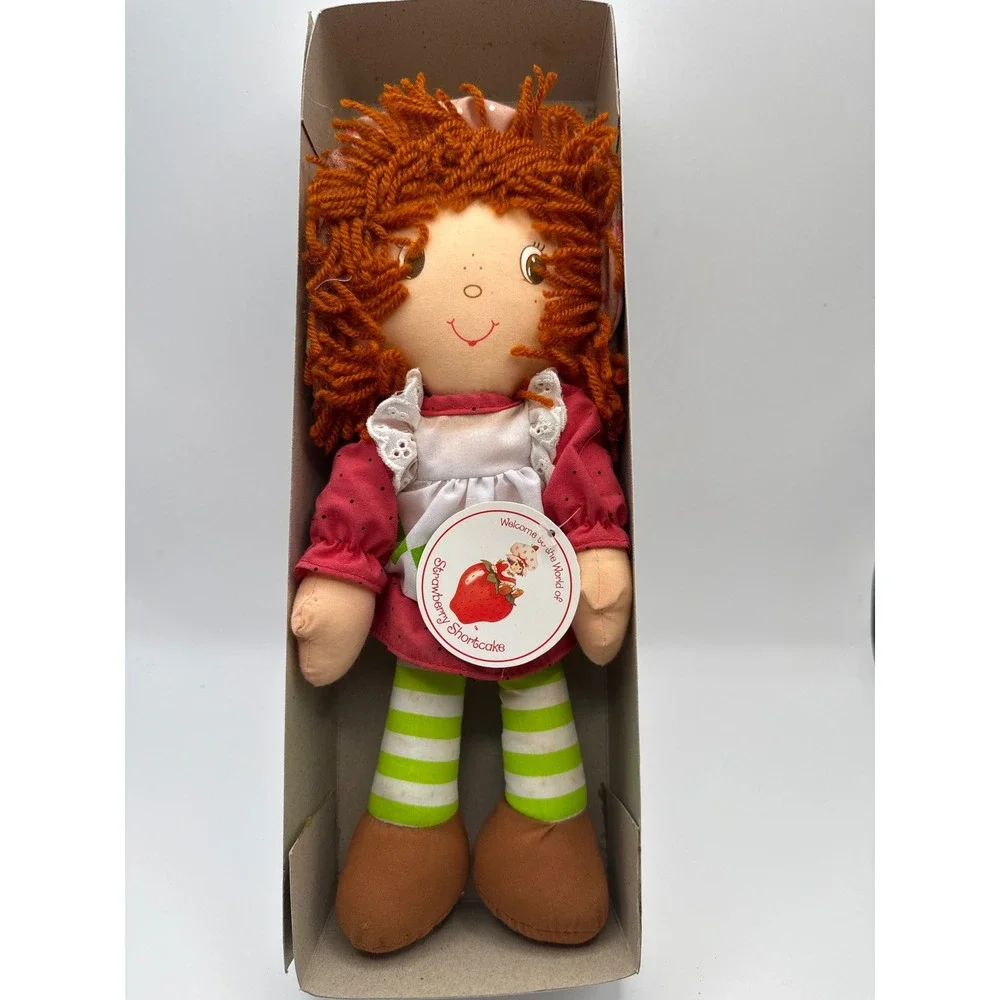 Vintage 1995 Strawberry Shortcake Little Debbie Rag Doll 13